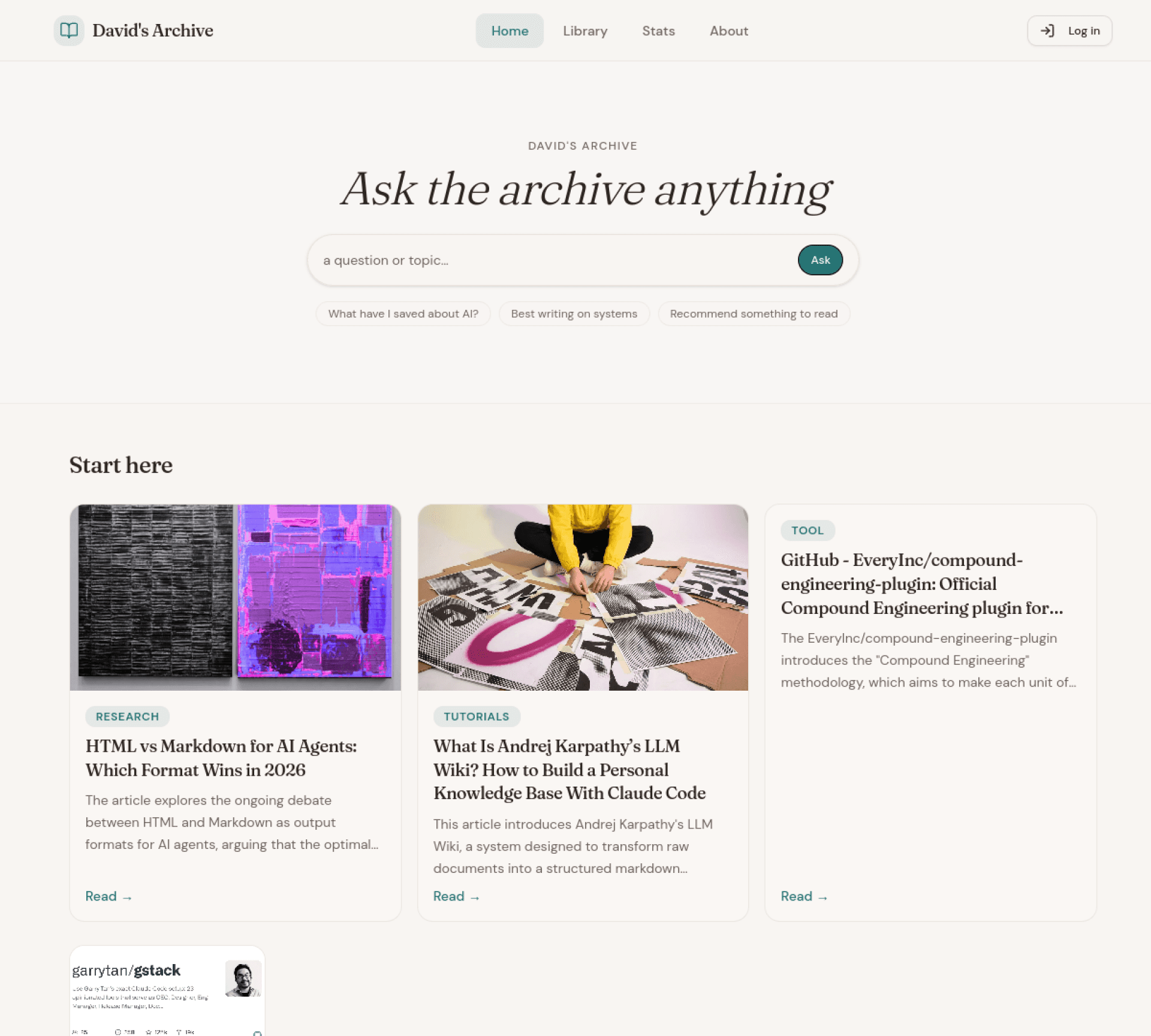 Davids Archive
